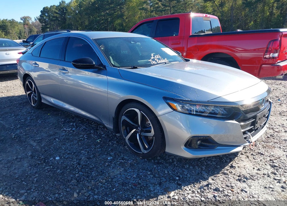 2022 HONDA ACCORD SPORT VIN: 1HGCV1F33NA001099