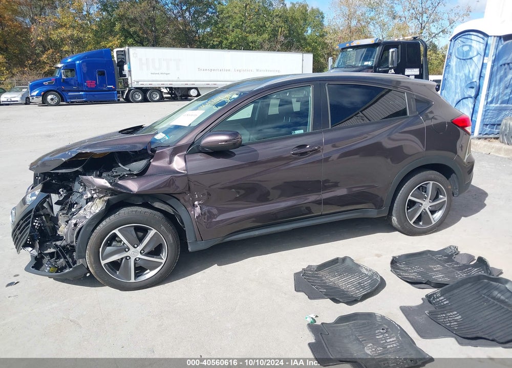 2021 HONDA HR-V AWD EX VIN: 3CZRU6H50MM728235