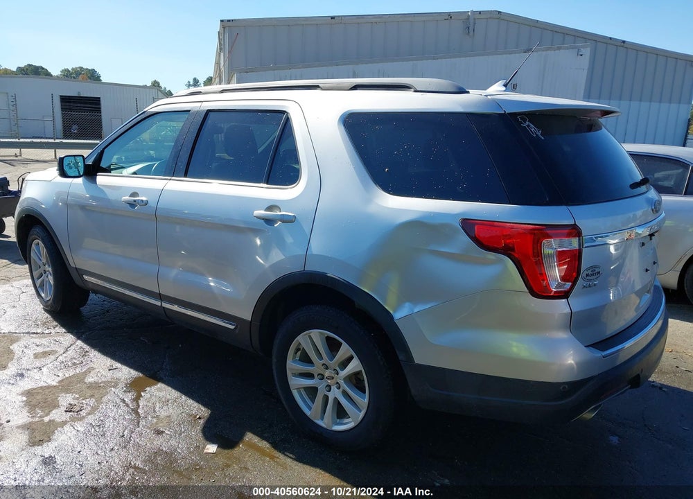 2018 FORD EXPLORER XLT VIN: 1FM5K8D87JGB60282