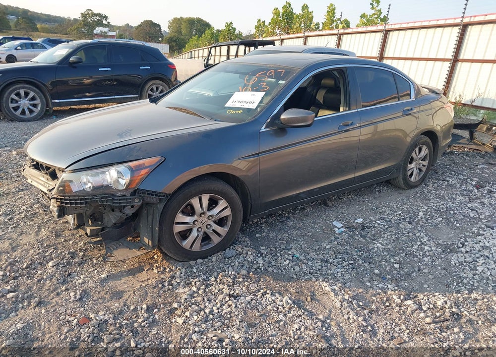2011 HONDA ACCORD SDN EX-L VIN: 1HGCP2F8XBA146597