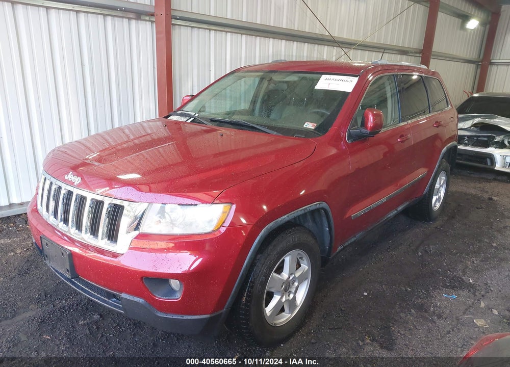 2012 JEEP GRAND CHEROKEE LAREDO VIN: 1C4RJFAG8CC199174