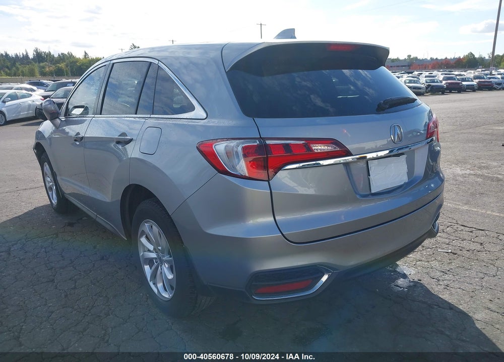 2017 ACURA RDX TECHNOLOGY   WATCH PLUS PACKAGES/W/TECHNOLOGY PACKAGE VIN: 5J8TB4H50HL015740