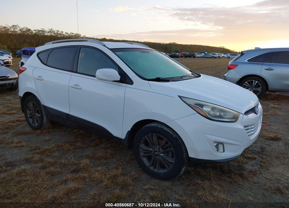 2014 HYUNDAI TUCSON SE VIN: KM8JU3AG0EU934466