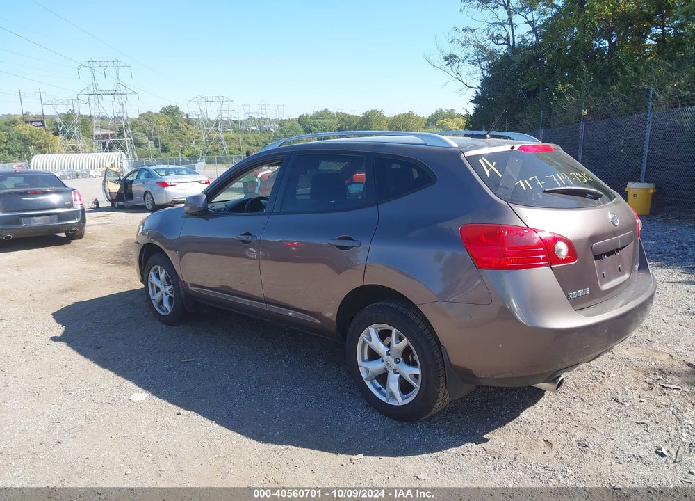 2008 NISSAN ROGUE SL VIN: JN8AS58V38W101493