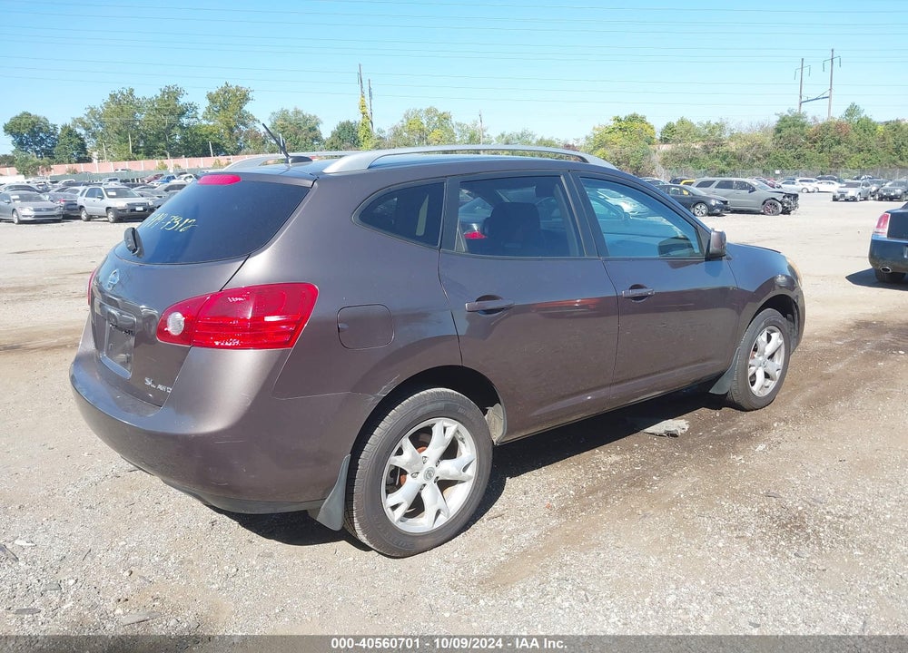 2008 NISSAN ROGUE SL VIN: JN8AS58V38W101493