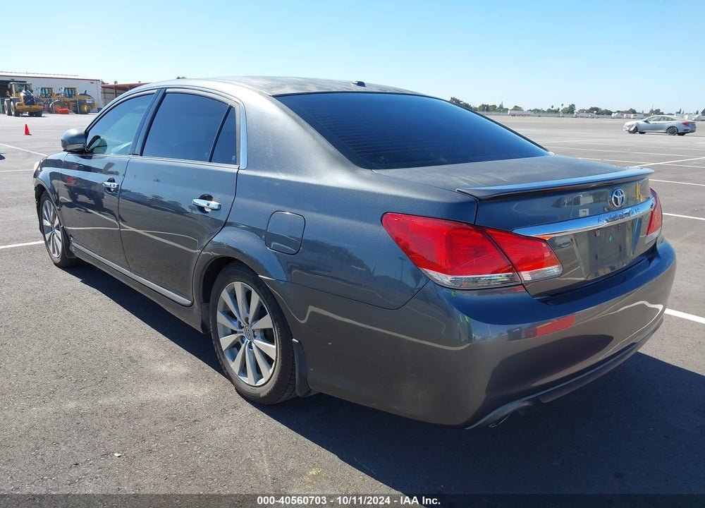 2011 TOYOTA AVALON LIMITED VIN: 4T1BK3DB4BU411571