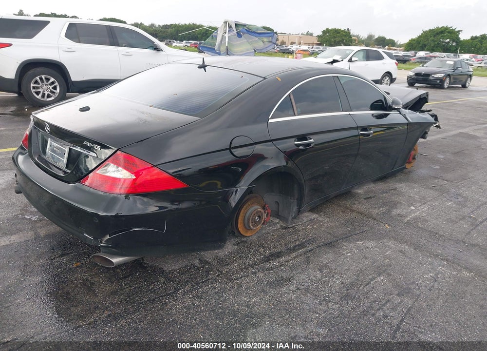 2006 MERCEDES-BENZ CLS 500 VIN: WDDDJ75X56A079963