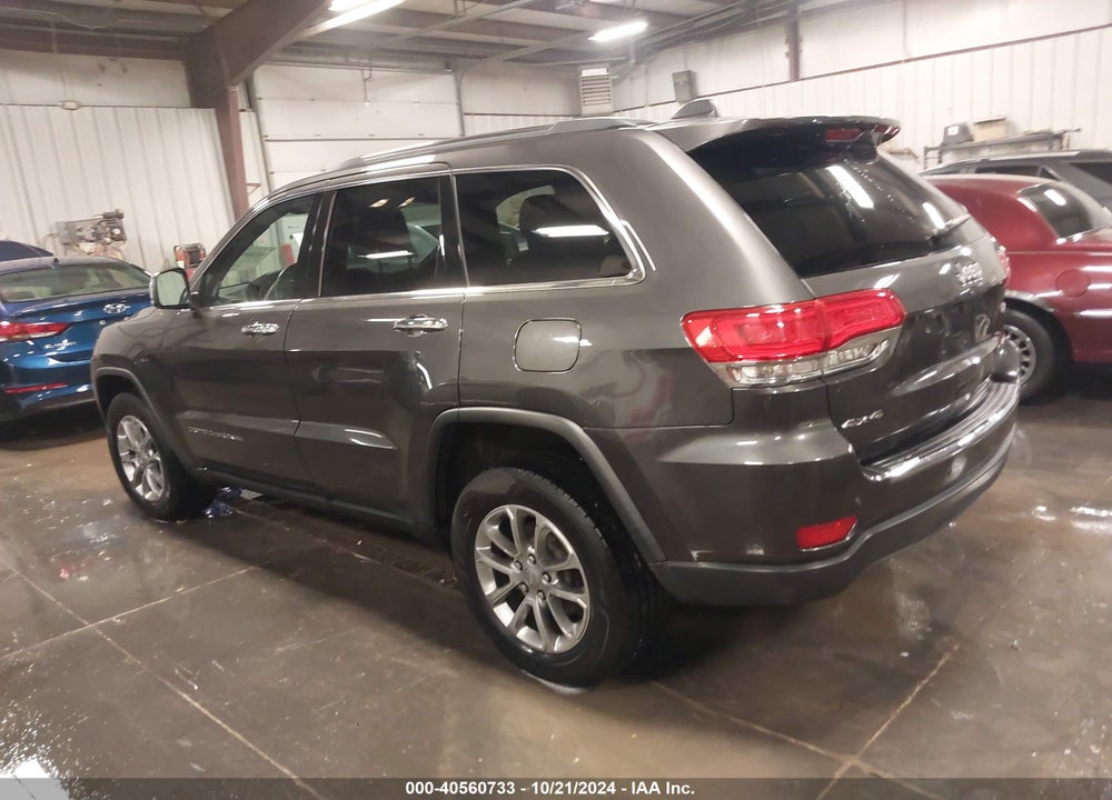 2015 CHEROKEE JEEP GRAND  LIMITED VIN: 1C4RJFBG1FC212236