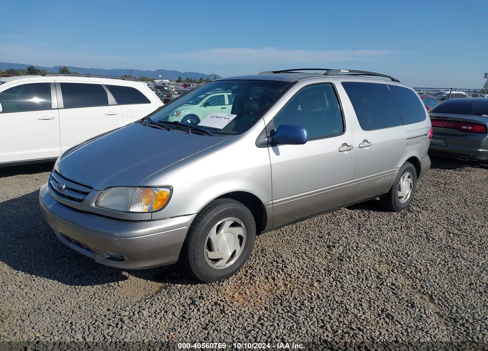 2001 TOYOTA SIENNA XLE VIN: 4T3ZF13C41U321828
