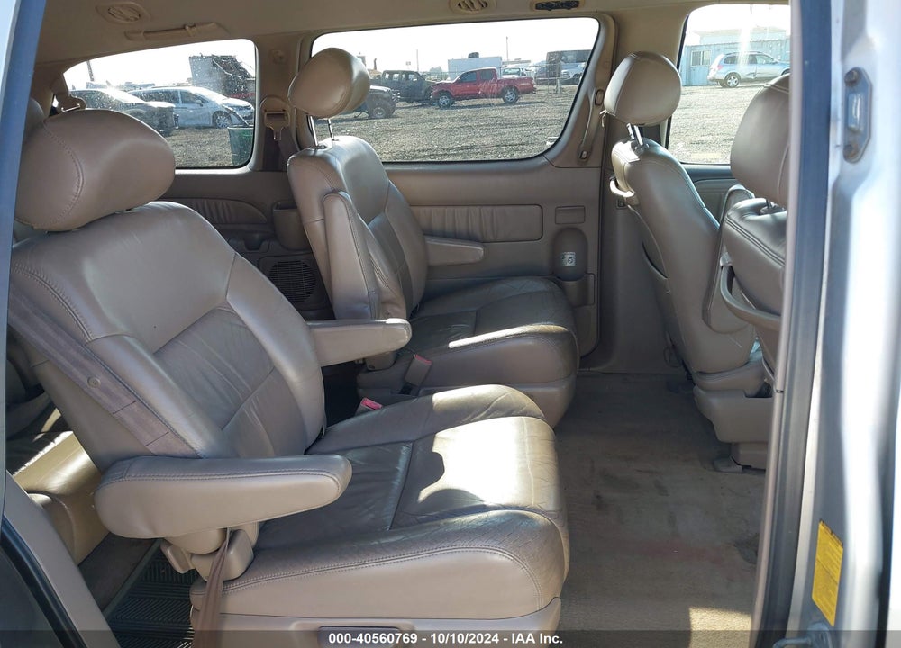 2001 TOYOTA SIENNA XLE VIN: 4T3ZF13C41U321828