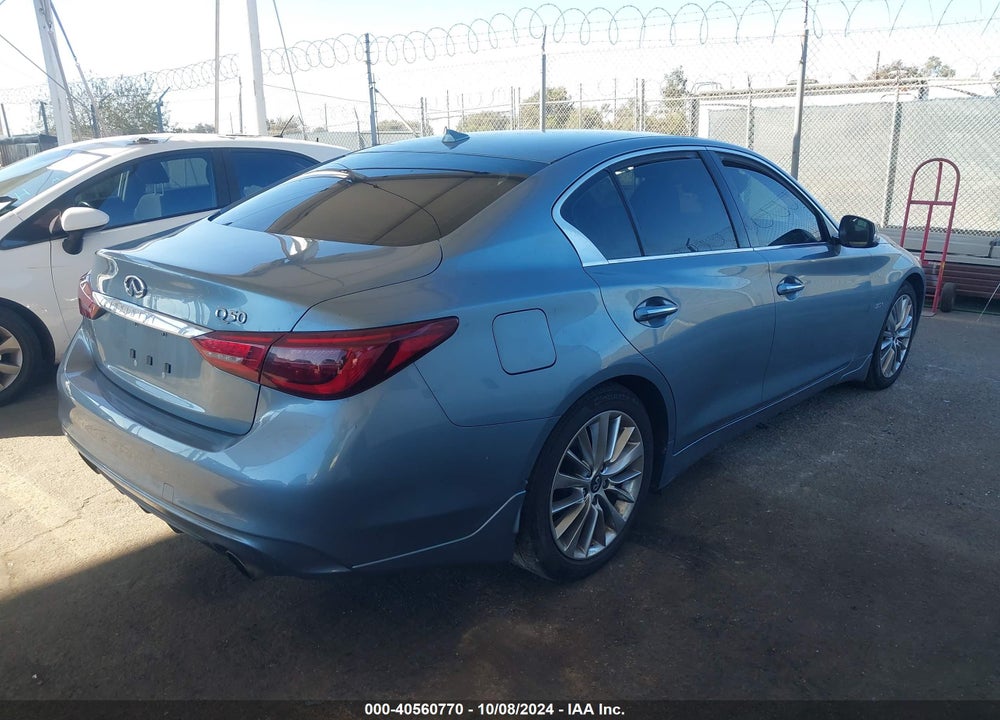 2019 INFINITI Q50 3.0T LUXE VIN: JN1EV7AP9KM515086