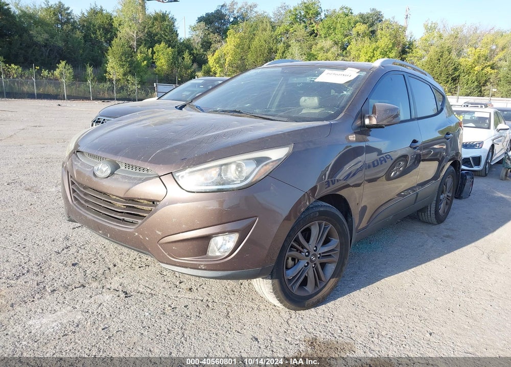 2015 HYUNDAI TUCSON SE VIN: KM8JU3AG7FU005294