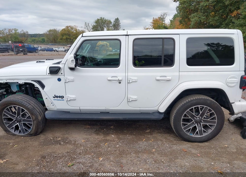2022 JEEP WRANGLER 4XE UNLIMITED HIGH ALTITUDE 4X4 VIN: 1C4JJXP66NW126047
