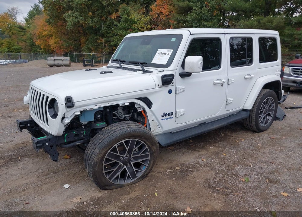 2022 JEEP WRANGLER 4XE UNLIMITED HIGH ALTITUDE 4X4 VIN: 1C4JJXP66NW126047