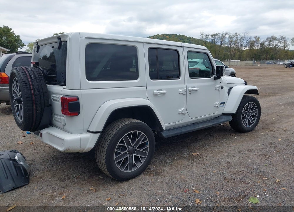 2022 JEEP WRANGLER 4XE UNLIMITED HIGH ALTITUDE 4X4 VIN: 1C4JJXP66NW126047