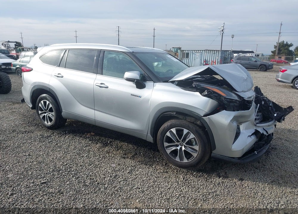 2021 TOYOTA HIGHLANDER HYBRID XLE VIN: 5TDHARAH8MS509197