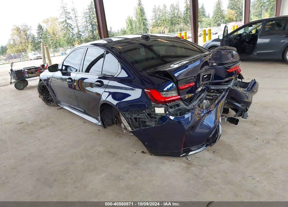 2022 BMW M3 COMPETITION XDRIVE VIN: WBS43AY00NFM55110