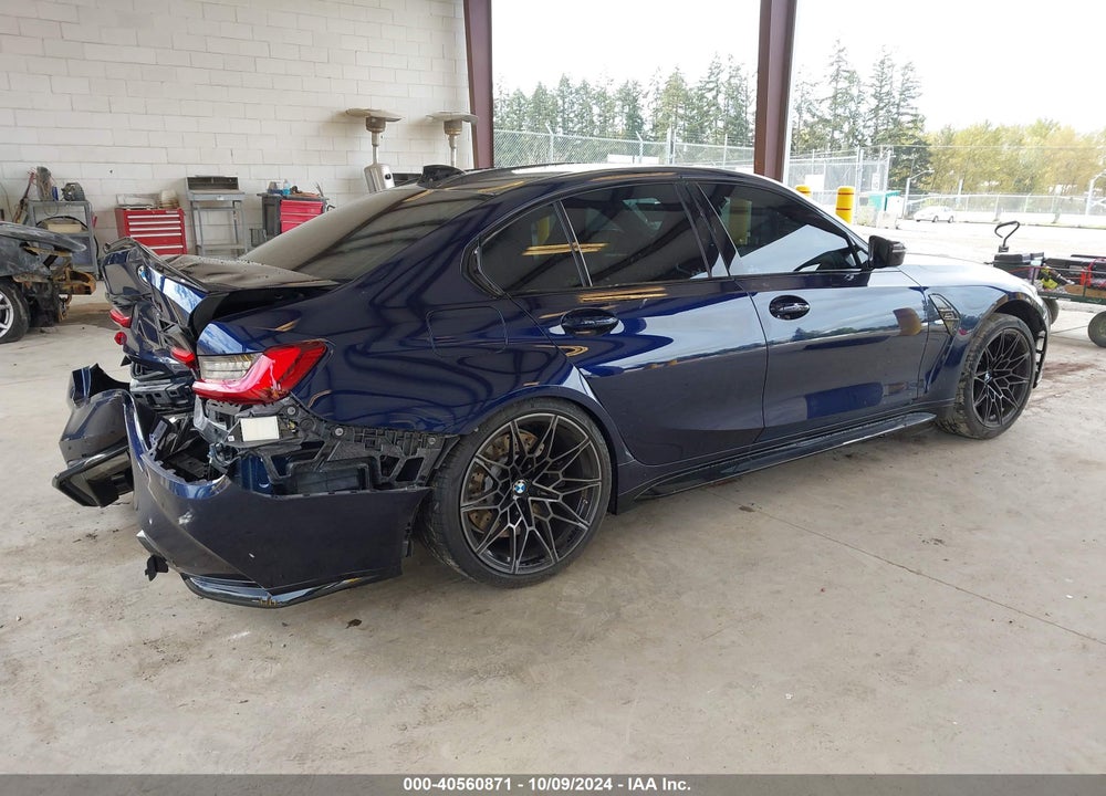 2022 BMW M3 COMPETITION XDRIVE VIN: WBS43AY00NFM55110