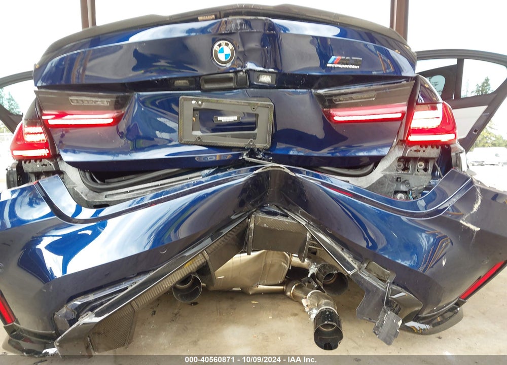 2022 BMW M3 COMPETITION XDRIVE VIN: WBS43AY00NFM55110