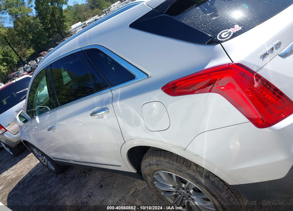 2017 CADILLAC XT5 LUXURY VIN: 1GYKNBRS6HZ256428