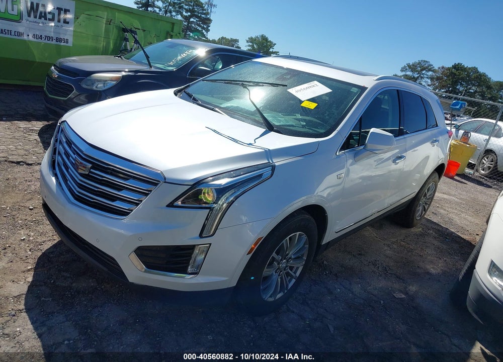 2017 CADILLAC XT5 LUXURY VIN: 1GYKNBRS6HZ256428