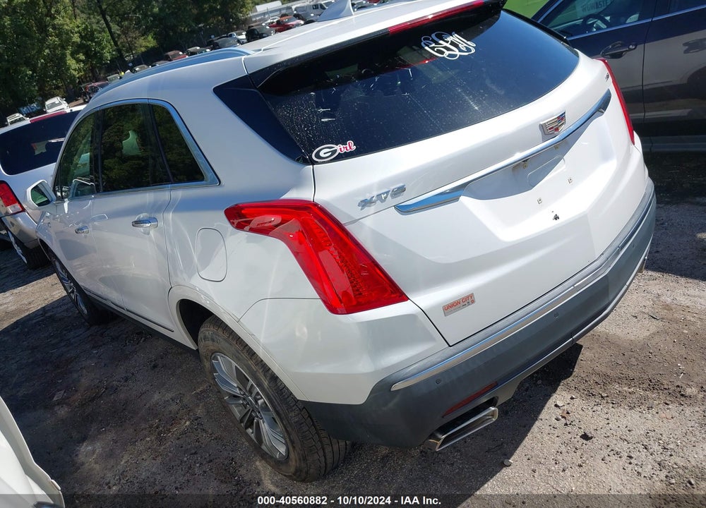 2017 CADILLAC XT5 LUXURY VIN: 1GYKNBRS6HZ256428