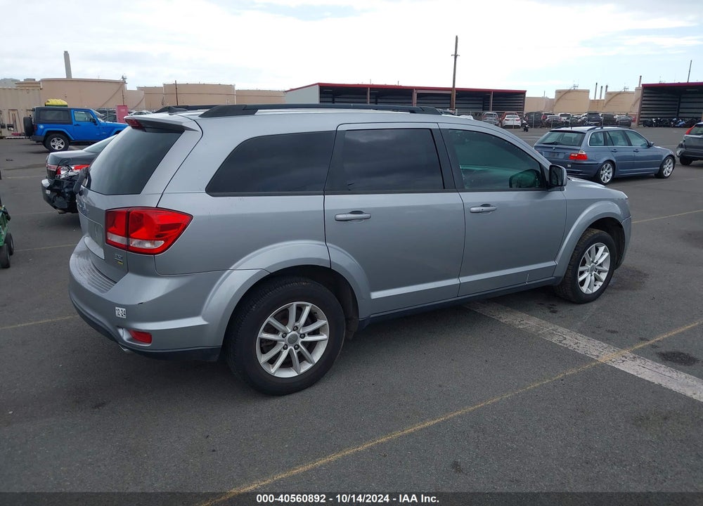2016 DODGE JOURNEY SXT VIN: 3C4PDCBG9GT156257