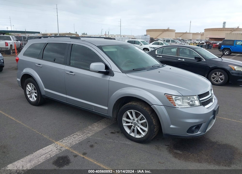 2016 DODGE JOURNEY SXT VIN: 3C4PDCBG9GT156257