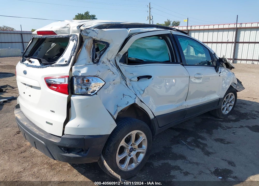 2018 FORD ECOSPORT SE VIN: MAJ3P1TE6JC224269