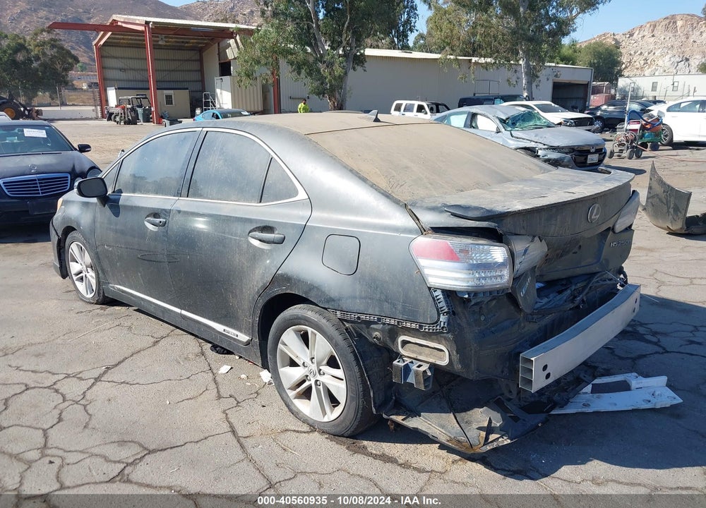 2010 LEXUS HS 250H VIN: JTHBB1BA8A2009872