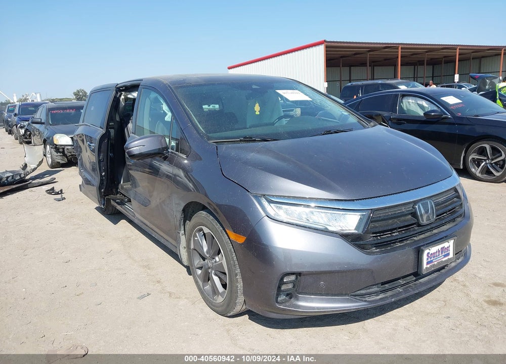 2022 HONDA ODYSSEY ELITE VIN: 5FNRL6H90NB056789