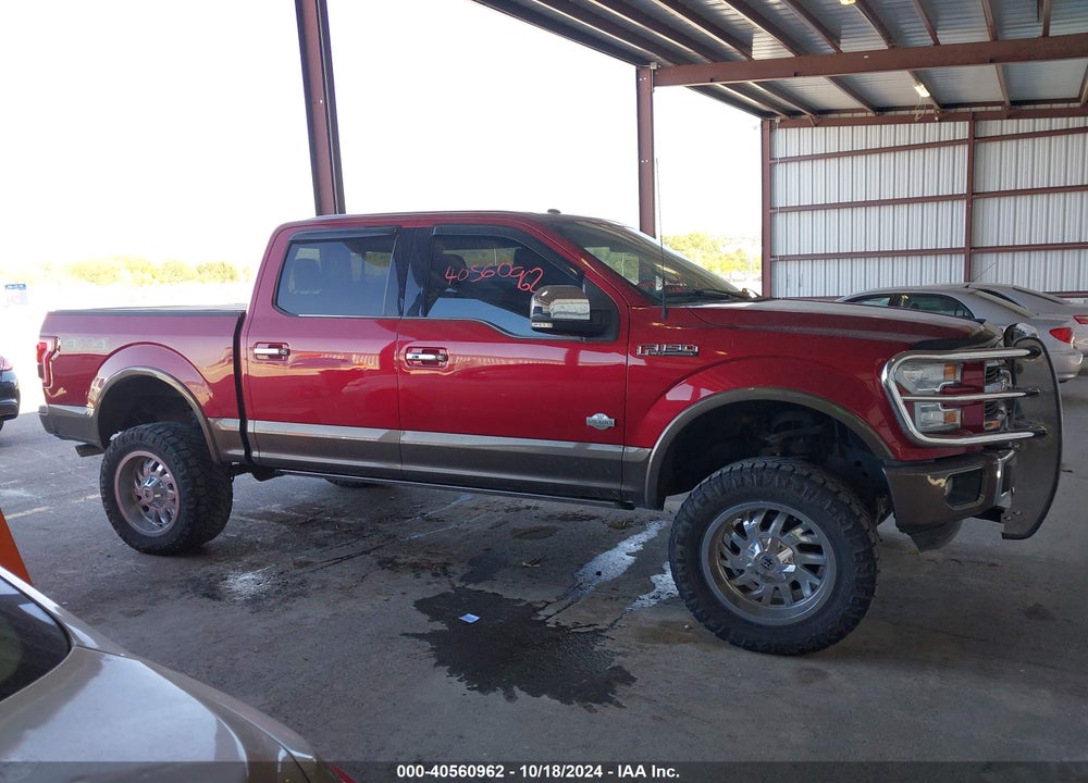 2016 FORD F-150 KING RANCH VIN: 1FTEW1EF8GFD19919
