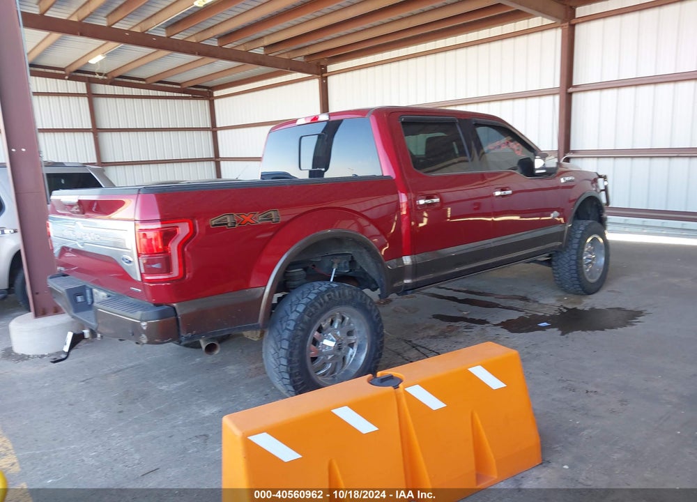 2016 FORD F-150 KING RANCH VIN: 1FTEW1EF8GFD19919