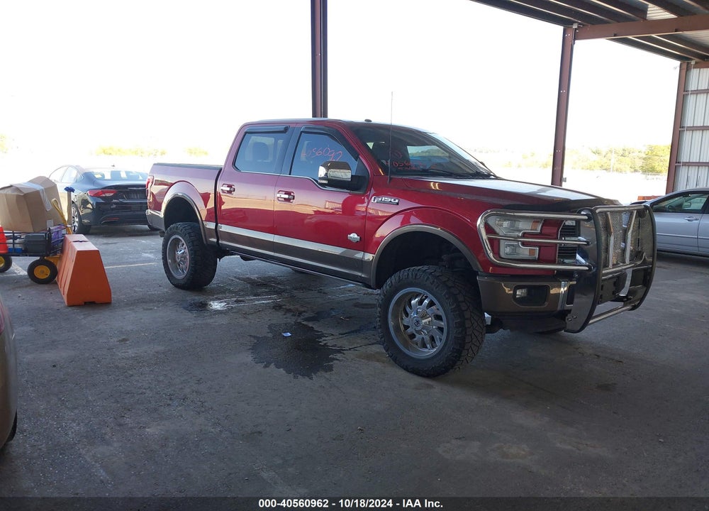 2016 FORD F-150 KING RANCH VIN: 1FTEW1EF8GFD19919