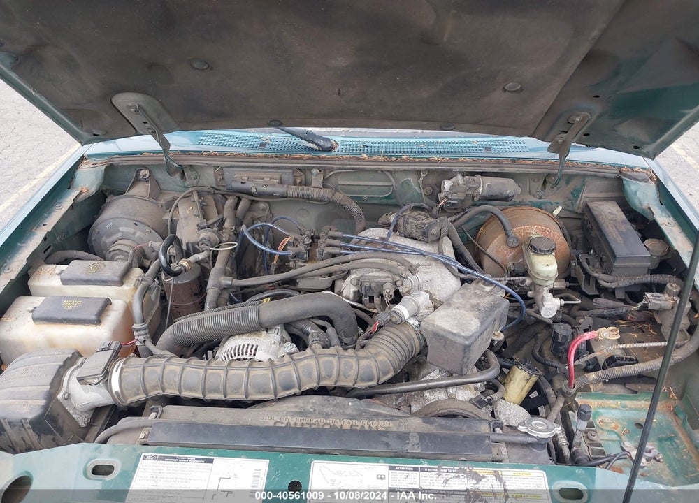2000 FORD RANGER XL/XLT VIN: 1FTYR14V7YPA41037
