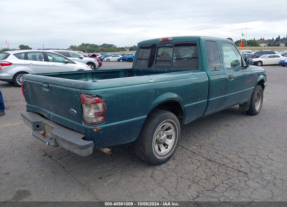 2000 FORD RANGER XL/XLT VIN: 1FTYR14V7YPA41037