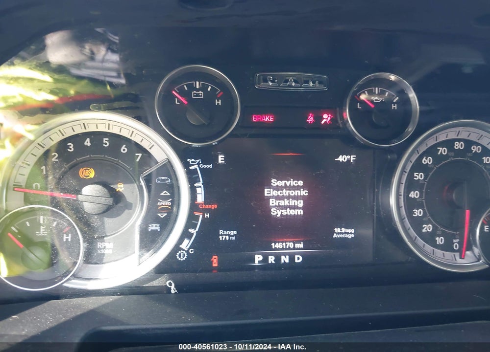 2015 RAM 1500 BIG HORN VIN: 3C6RR7LT1FG711469