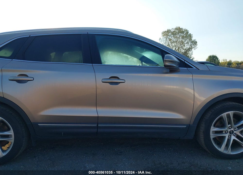 2018 LINCOLN MKC VIN: 5LMCJ3D98JUL22022
