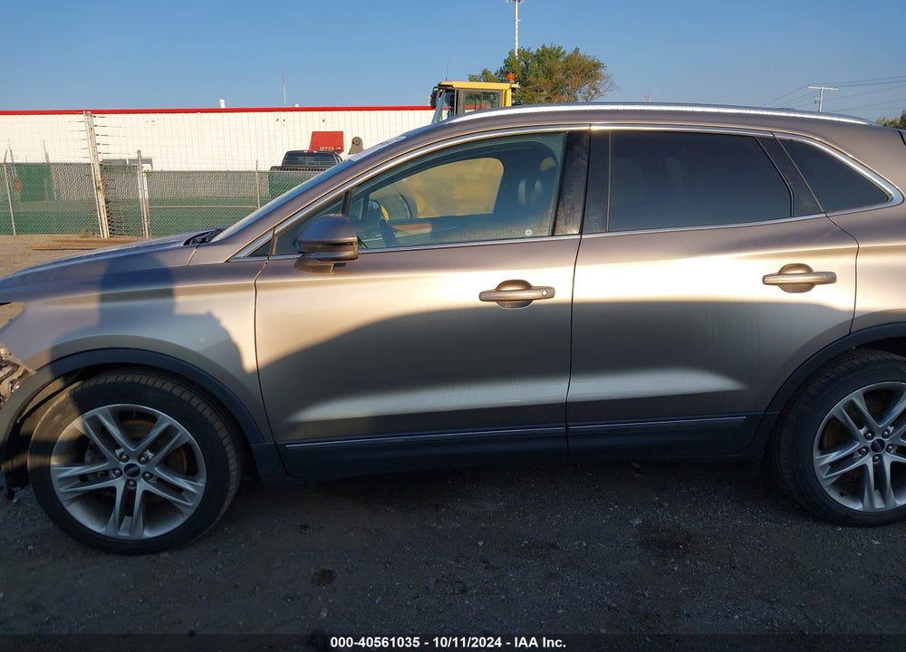2018 LINCOLN MKC VIN: 5LMCJ3D98JUL22022
