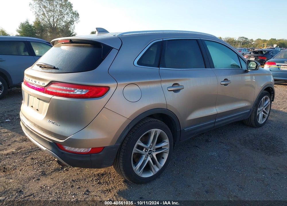 2018 LINCOLN MKC VIN: 5LMCJ3D98JUL22022
