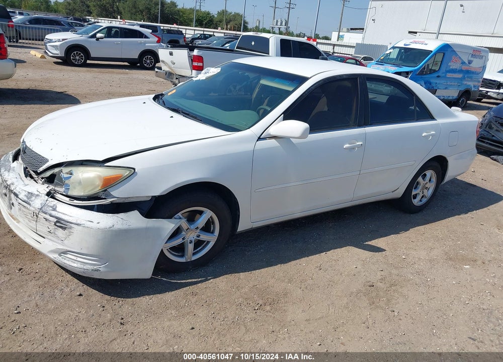 2003 TOYOTA CAMRY LE VIN: JTDBE32K430240425
