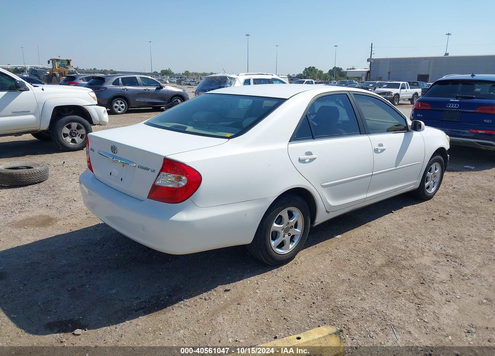2003 TOYOTA CAMRY LE VIN: JTDBE32K430240425
