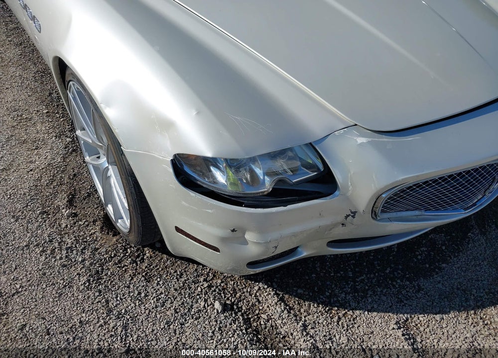 2008 MASERATI QUATTROPORTE VIN: ZAMFE39A880036096