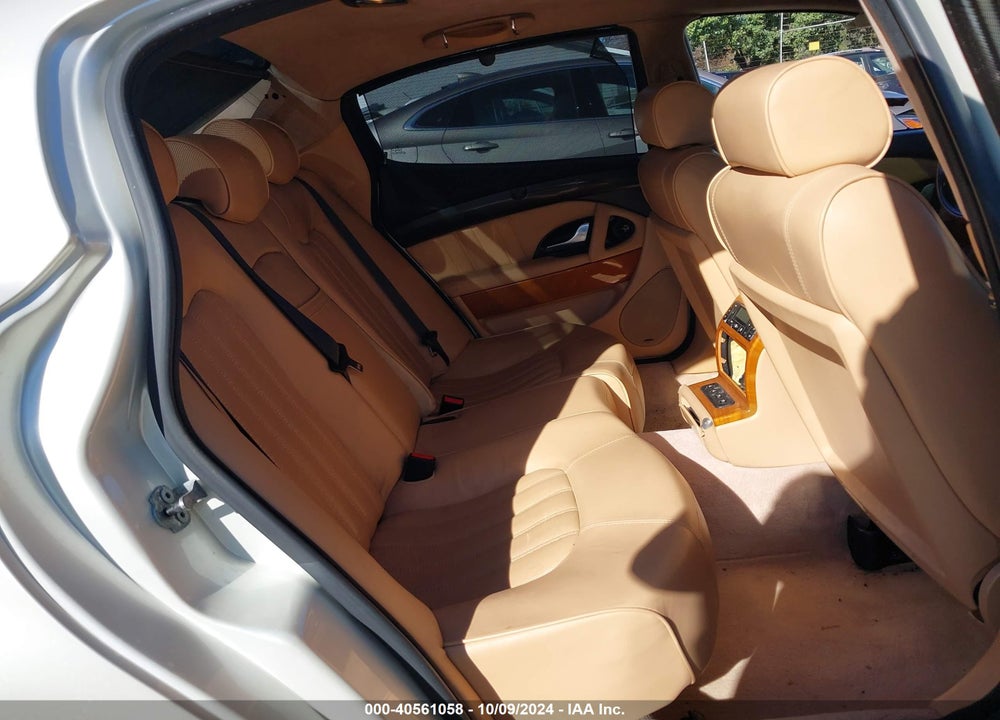 2008 MASERATI QUATTROPORTE VIN: ZAMFE39A880036096