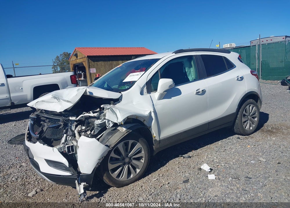 2019 BUICK ENCORE AWD PREFERRED VIN: KL4CJESB1KB733181