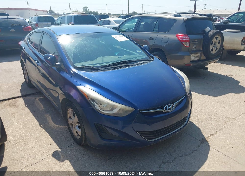 2015 HYUNDAI ELANTRA SE VIN: 5NPDH4AE9FH583904