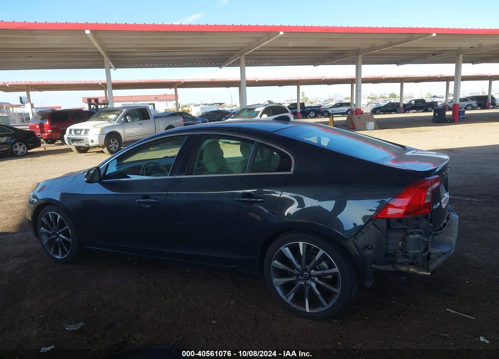 2015 VOLVO S60 T5 PREMIER VIN: YV126MFK6F2351140