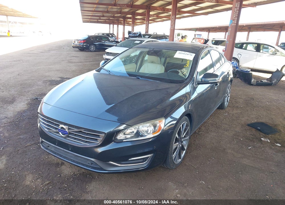 2015 VOLVO S60 T5 PREMIER VIN: YV126MFK6F2351140