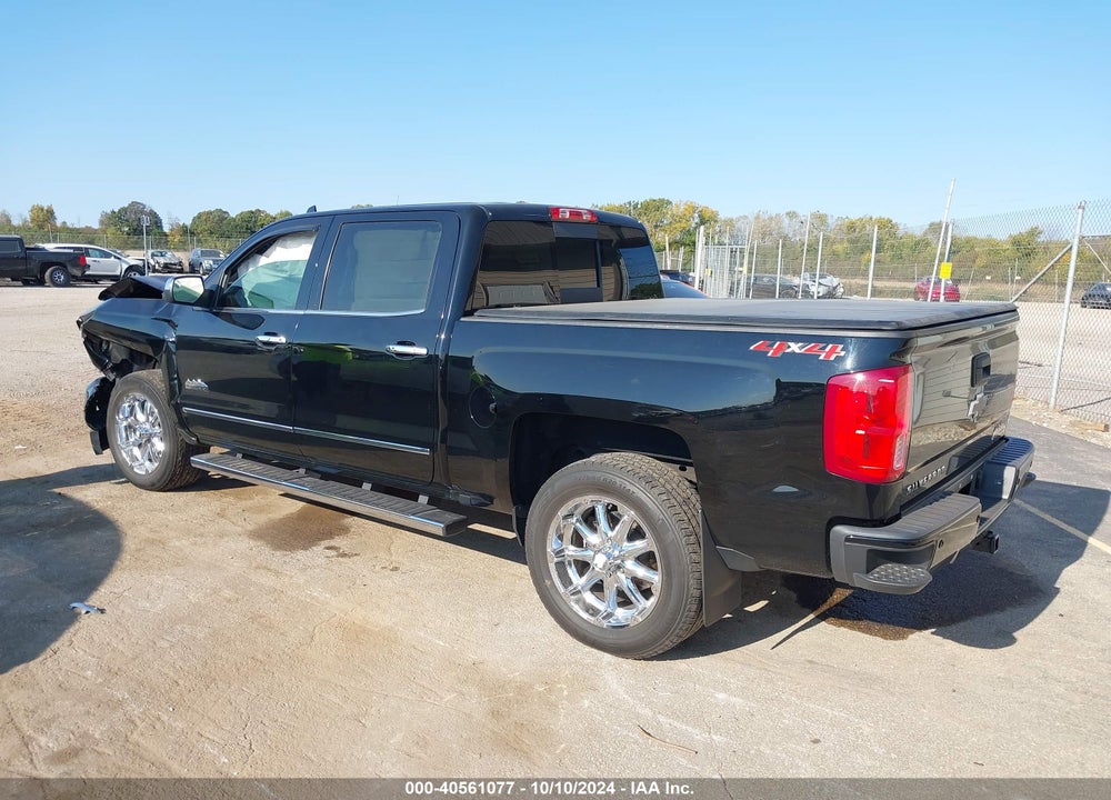 2018 CHEVROLET SILVERADO 1500 HIGH COUNTRY VIN: 3GCUKTEJ4JG554086