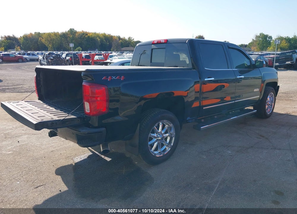 2018 CHEVROLET SILVERADO 1500 HIGH COUNTRY VIN: 3GCUKTEJ4JG554086